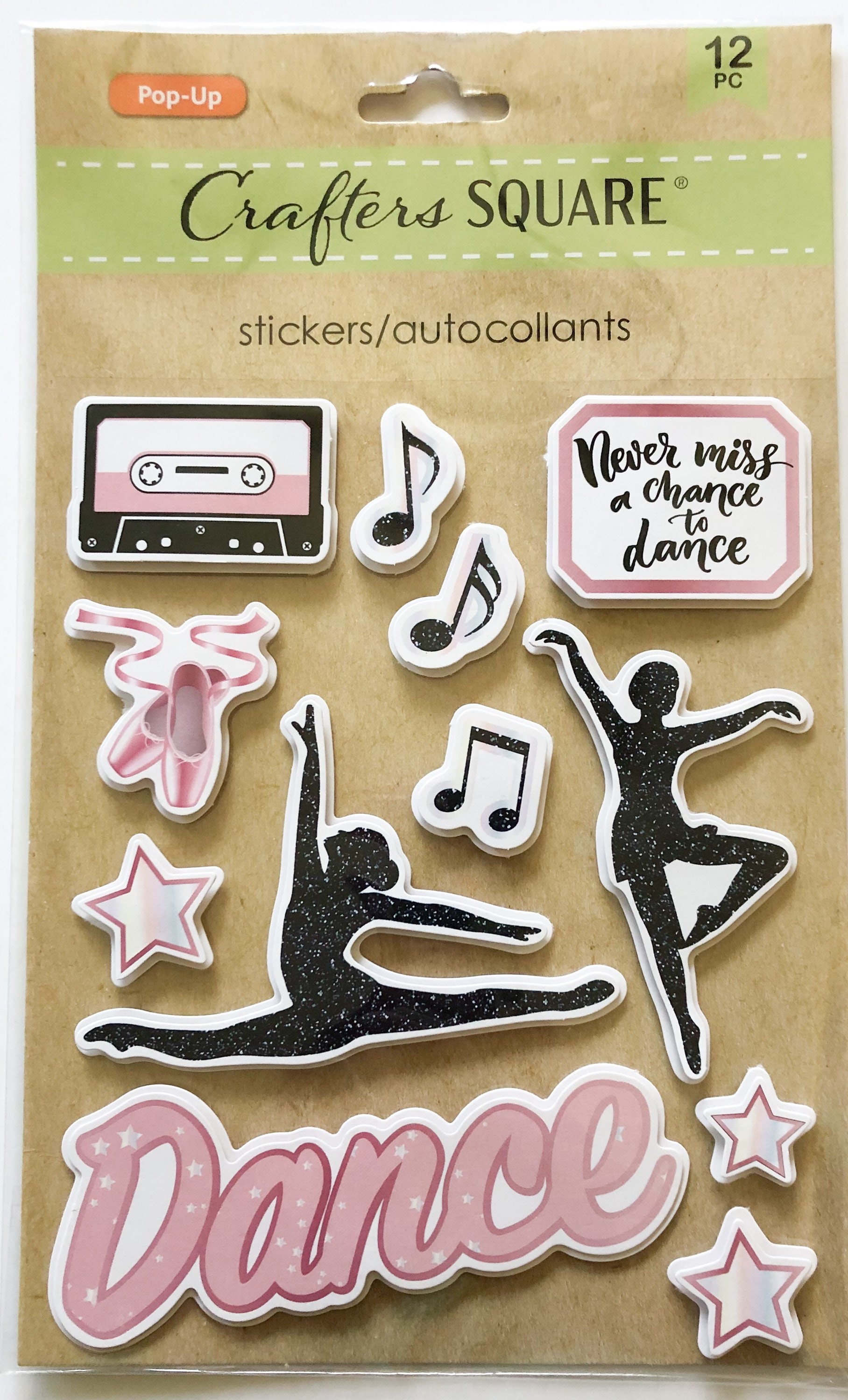 Dance Stickers Scrapbooking Supplies Dance Embellishments Etsy