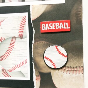 Baseball Scrapbook Pages - Premade Baseball Layouts - 12 by 12 Premade ...