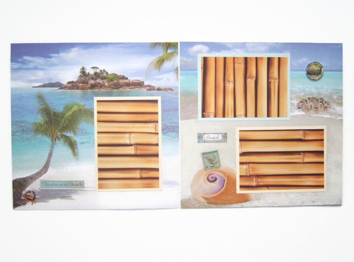 Cruise Vacation Scrapbook Album Travel Scrapbook Album Etsy