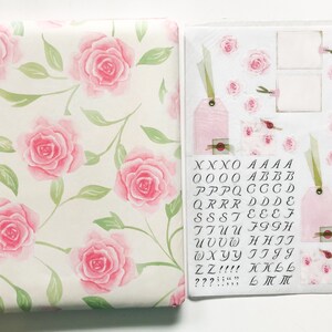 Flower Wedding Scrapbook Album - Flowered Photo Album - Wedding Photo Scrapbook Album - Girl Album