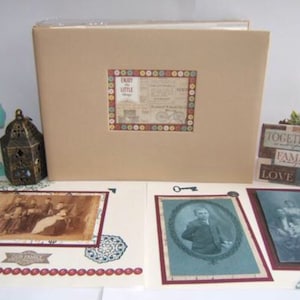 Mothers Day Gift - Premade Family Scrapbook Album - Family Photo Album - Premade Family Photo Album - Housewarming