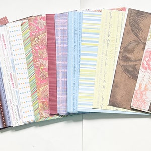 Mixed Paper Lot - Lot 9 - Scrapbooking Supplies - Scrapbook Paper - Card Making Supplies - Scrapbooking Paper Lot