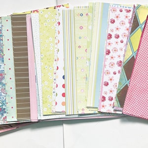 Mixed Paper Lot - Lot 6 - Scrapbooking Supplies - Scrapbook Paper - Card Making Supplies - Scrapbooking Paper Lot