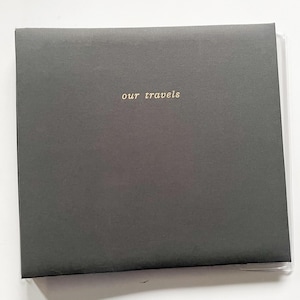 Travel Scrapbook Album - Travel Photo Album - Vacation Photo Scrapbook Album - Vacation Photo Album - Around the world Scrapbook