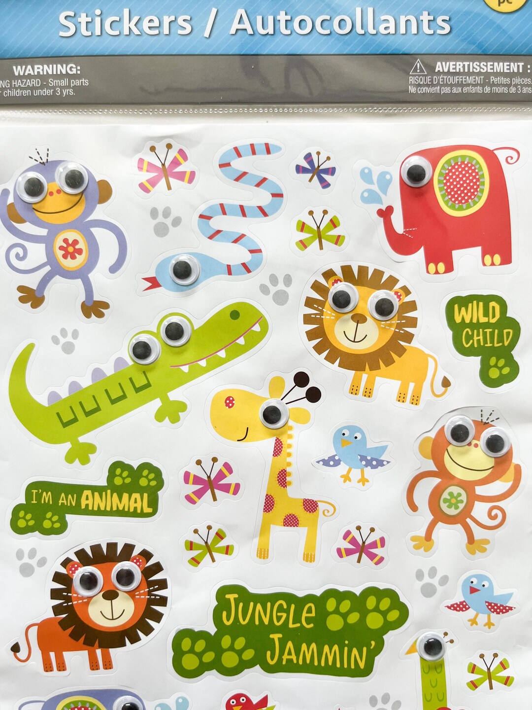 Zoo Animal Embellishments - Zoo Stickers - Scrapbooking Supplies ...