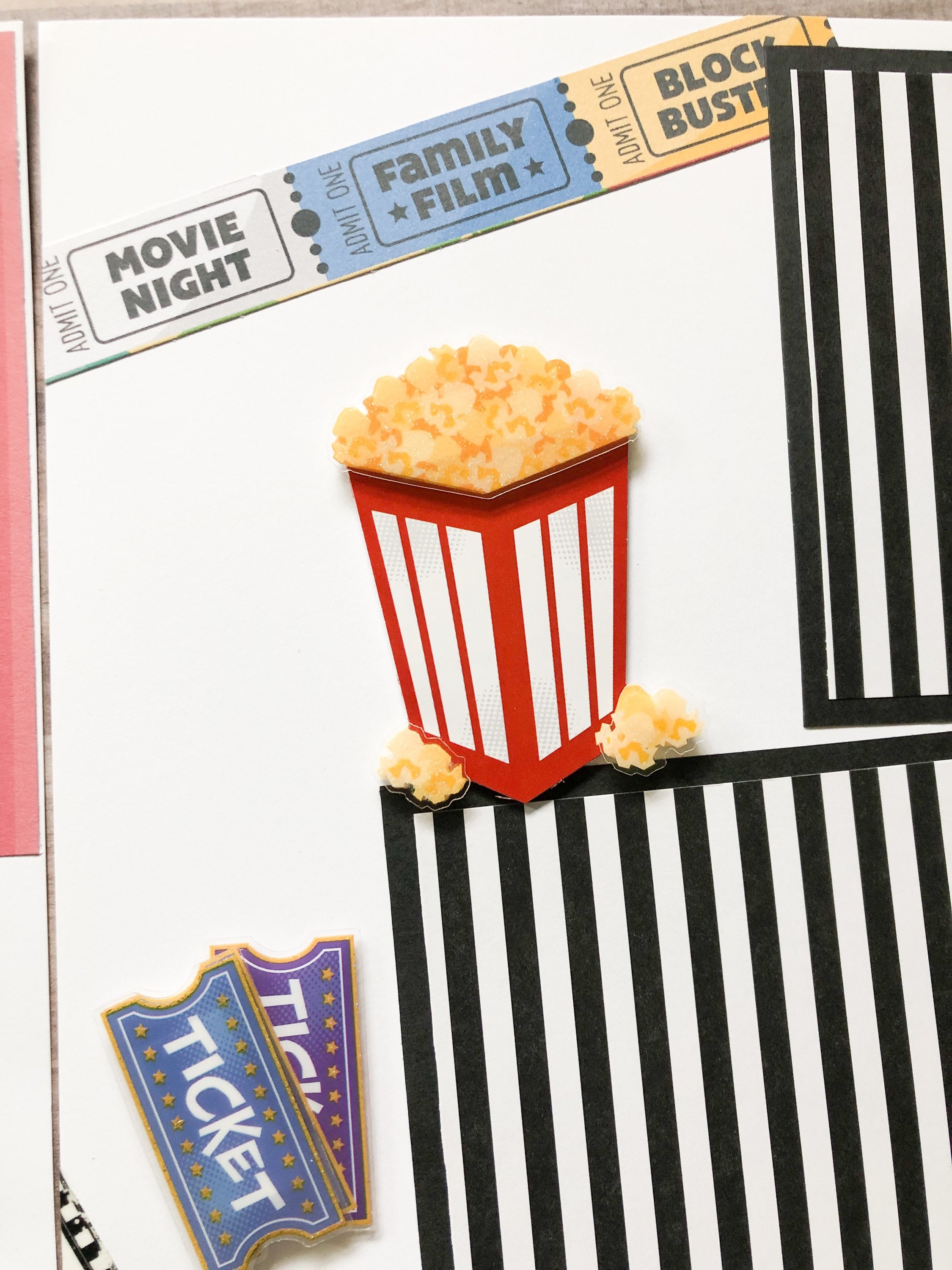 Movie Scrapbook Pages Scrapbook Premade Pages Premade Etsy UK