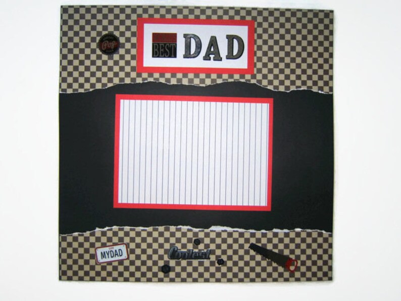 Dad Scrapbook Pages Premade Dad Scrapbook Pages Dad Scrapbook Layouts