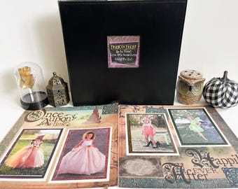 Halloween Photo Album - Premade Halloween Scrapbook