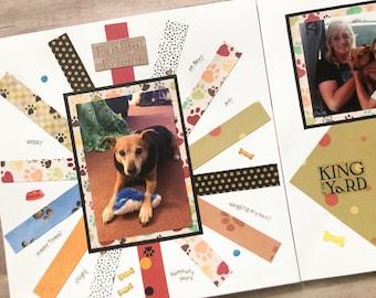 犬のページ - 既製の犬のスクラップブックのページ - 子犬のスクラップブックのページ - 既製の子犬のページ - 犬のスクラップブック - 子犬のスクラップブック - ペットのページ