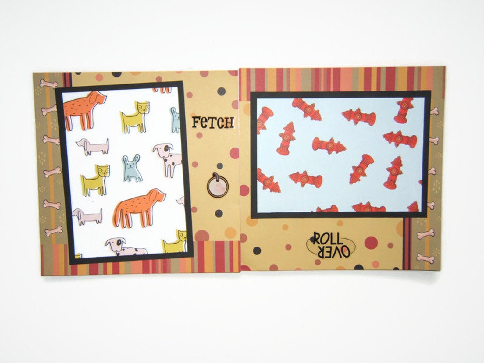 Dog Scrapbook Album Pet Photo Album Dog Lover Gift Idea Etsy