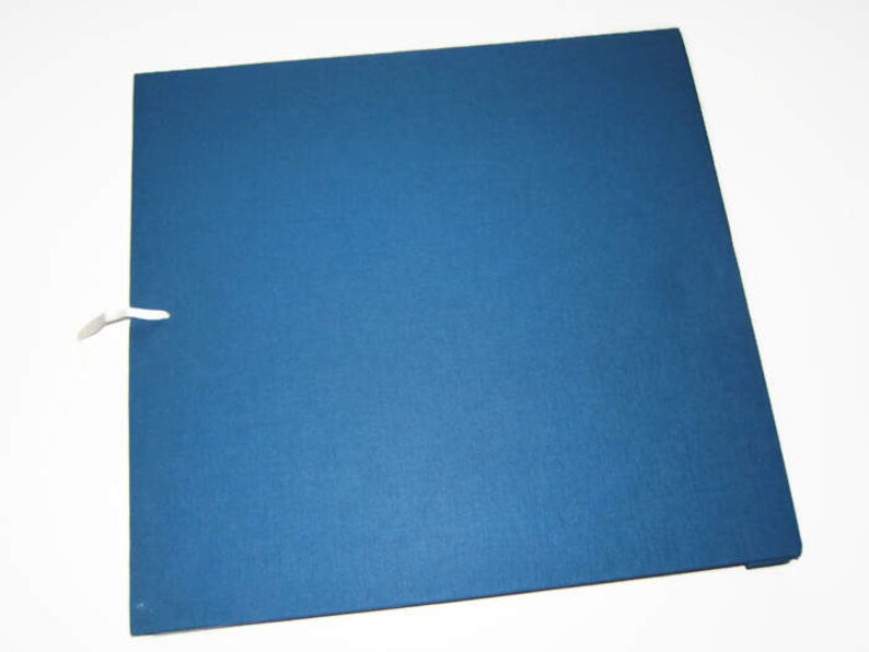 Royal Blue Scrapbook Album Blue Photo Album Royal Blue Photo Scrapbook