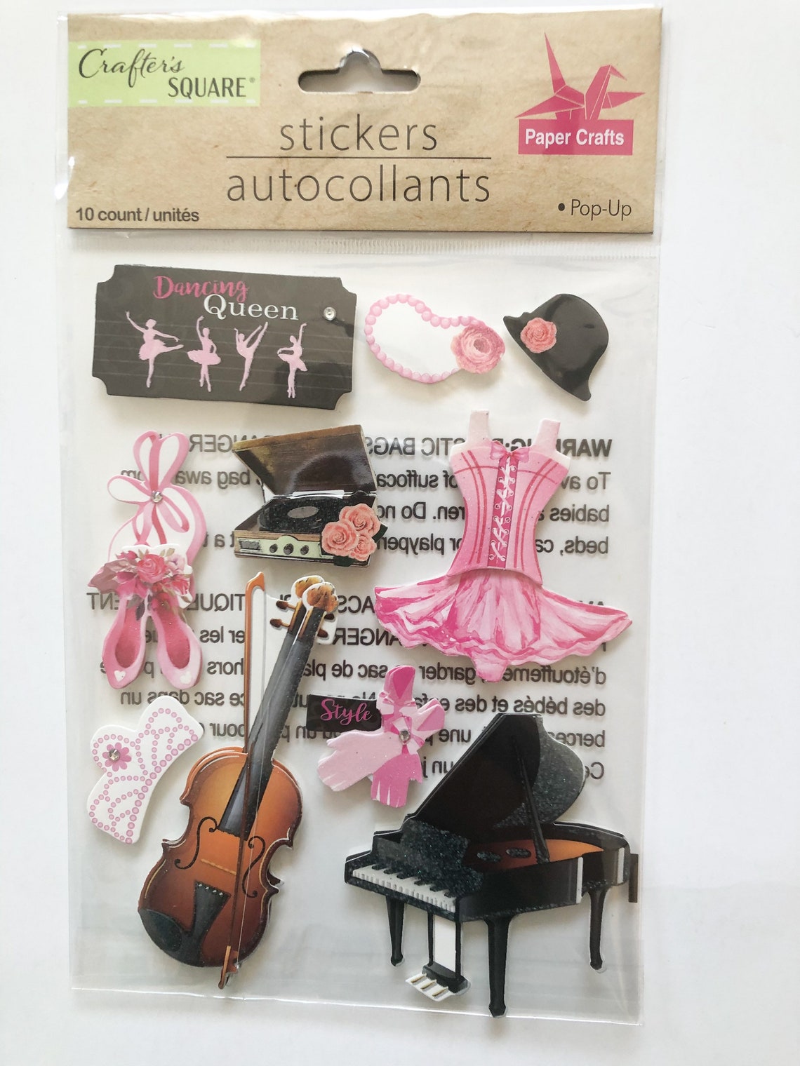 Dance Embellishments Dance Stickers Scrapbooking Supplies Etsy