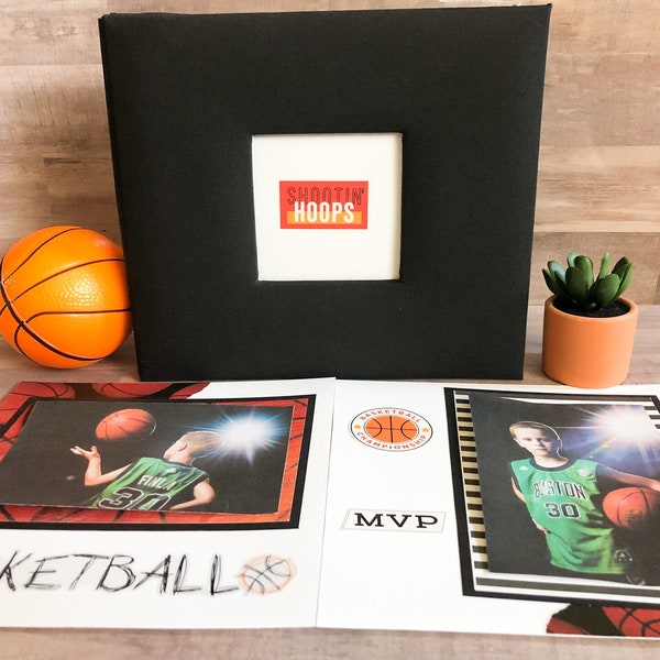 Basketball Photo Album Etsy