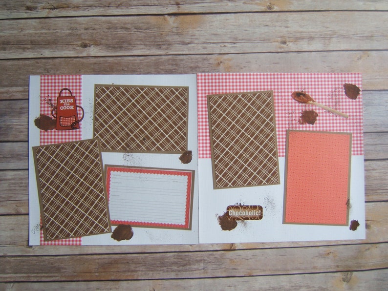 Recipe Scrapbook Album Mom Scrapbook Album Mother's Etsy