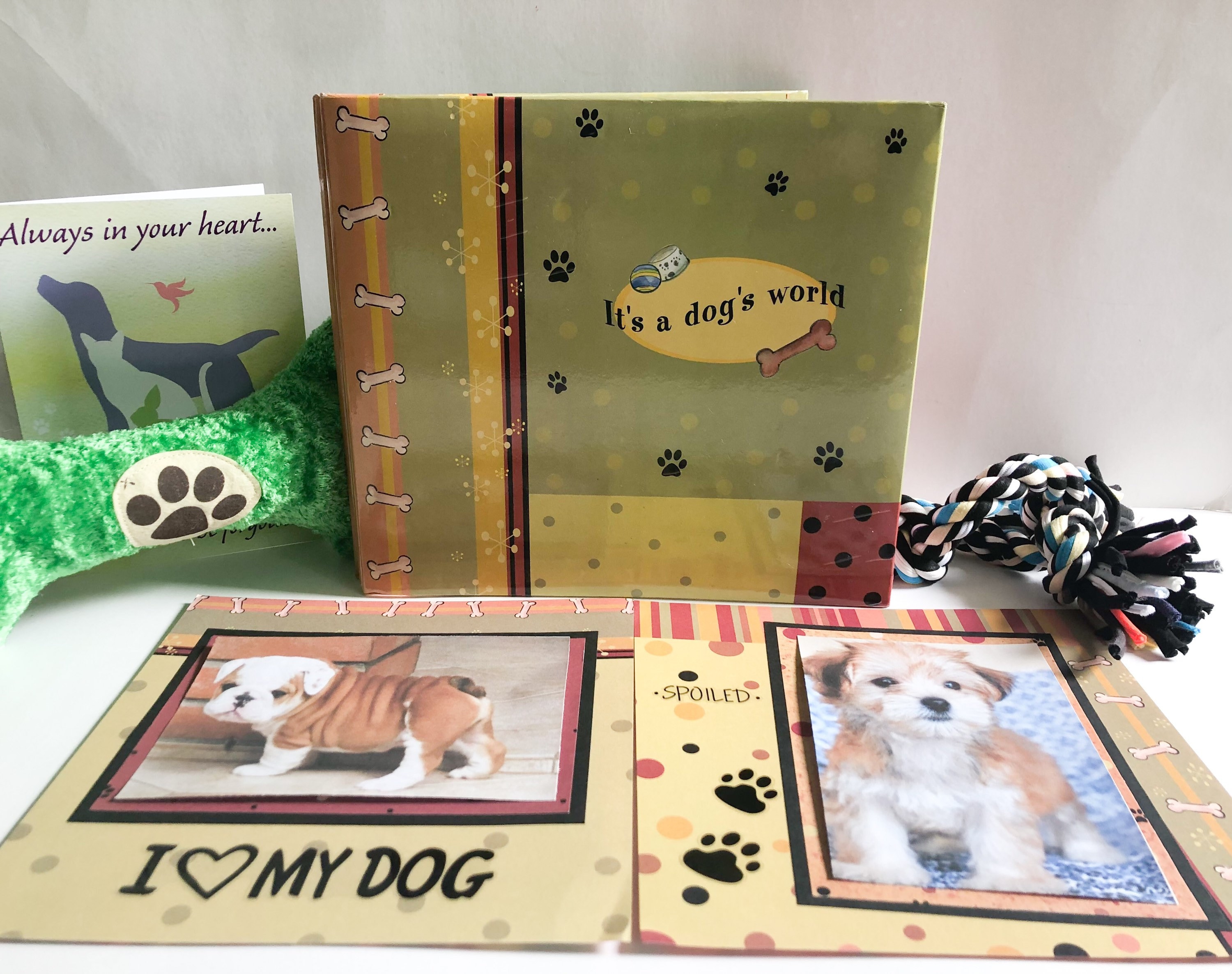 Premade Dog Scrapbook Album Pet Photo Album Dog Lover Gift Etsy UK