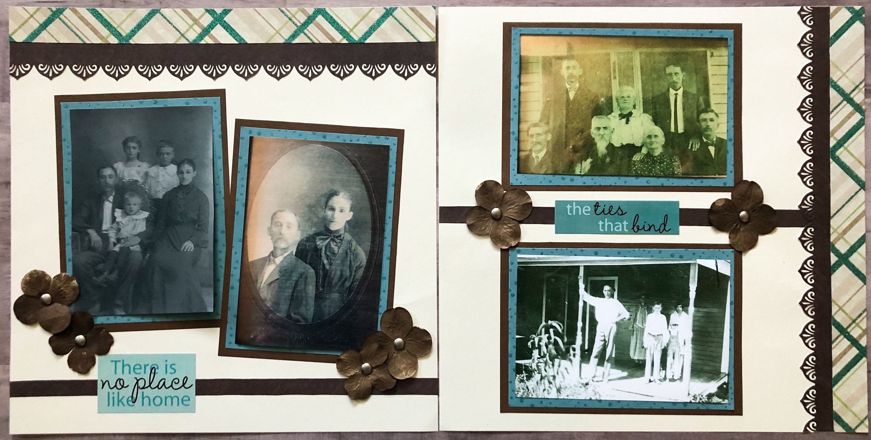 Family Heritage Scrapbook Layouts 12 by 12 Heritage Scrapbook Pages