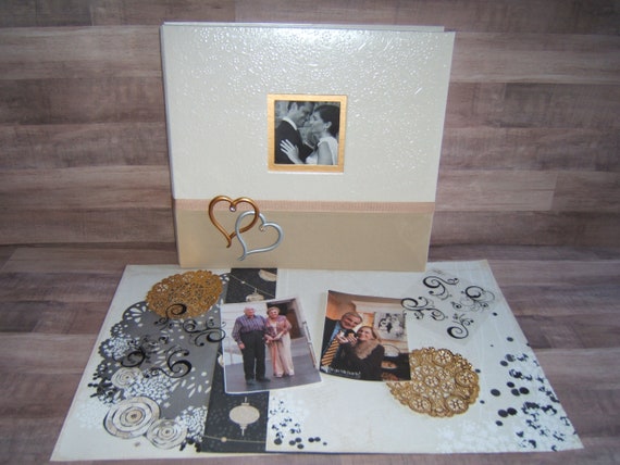 50th Anniversary Scrapbook Custom Anniversary Photo Scrapbook