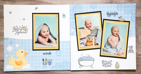 14+ Baby and Infant Scrapbook Layout Ideas – Scrap Booking