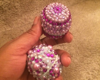 Design your Bling EOS Lip Balm with Stones/Pearls (Choose your color and/or flavor)