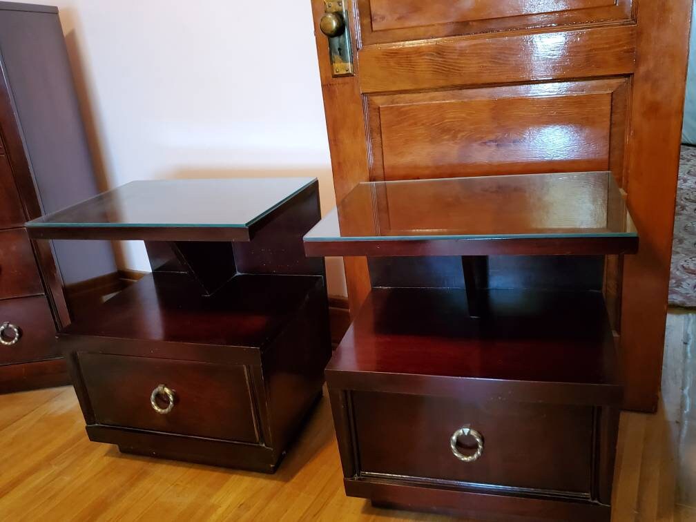 Dixie Mahogany Twin Bedroom Suite local Pickup Only Etsy