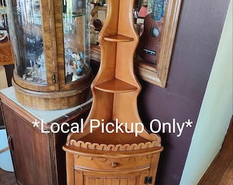 Corner Maple Curio - Local Pick up Clarence NY