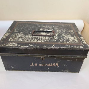 on sale Vintage CCC Top Products Metal tool BOX lock works tackle fishing  Made in USA cash box – Haute Juice