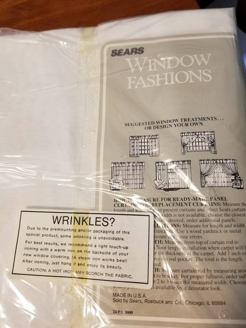 Vintage Window Fashions Curtains