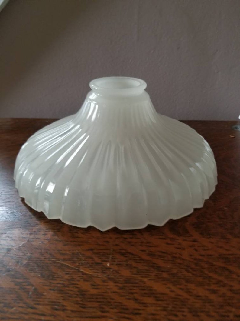 Art Deco Milk Glass Floor Lamp Shades 2