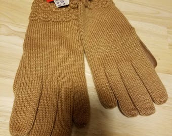 Vintage ARIS Knit Winter Gloves