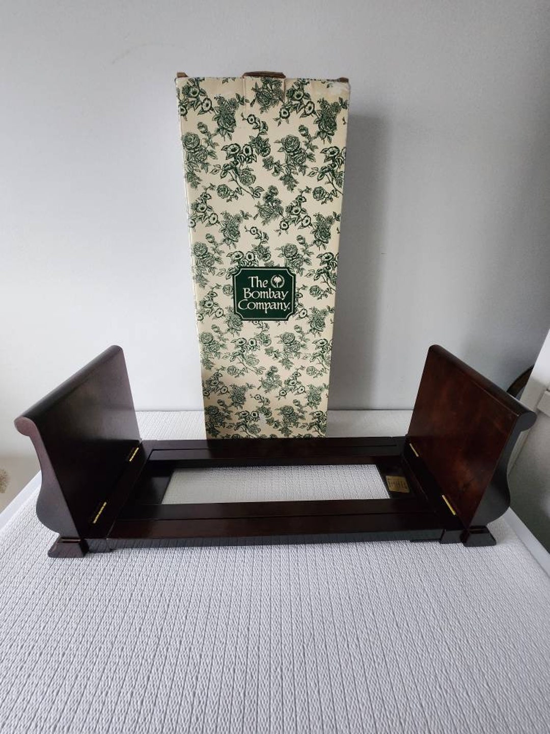 Cherry Folding Book Ends the Bombay Company Etsy