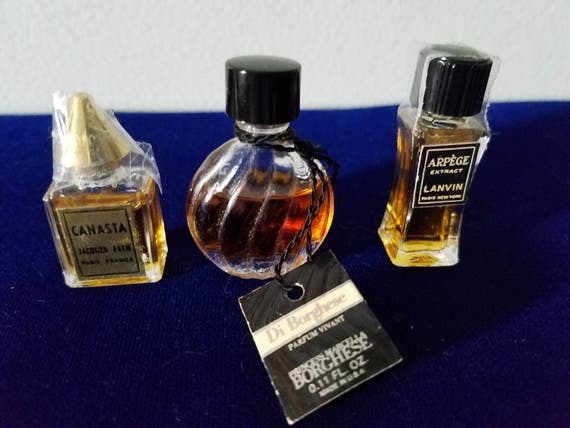 Vintage Rare Mini Fragrances - Etsy