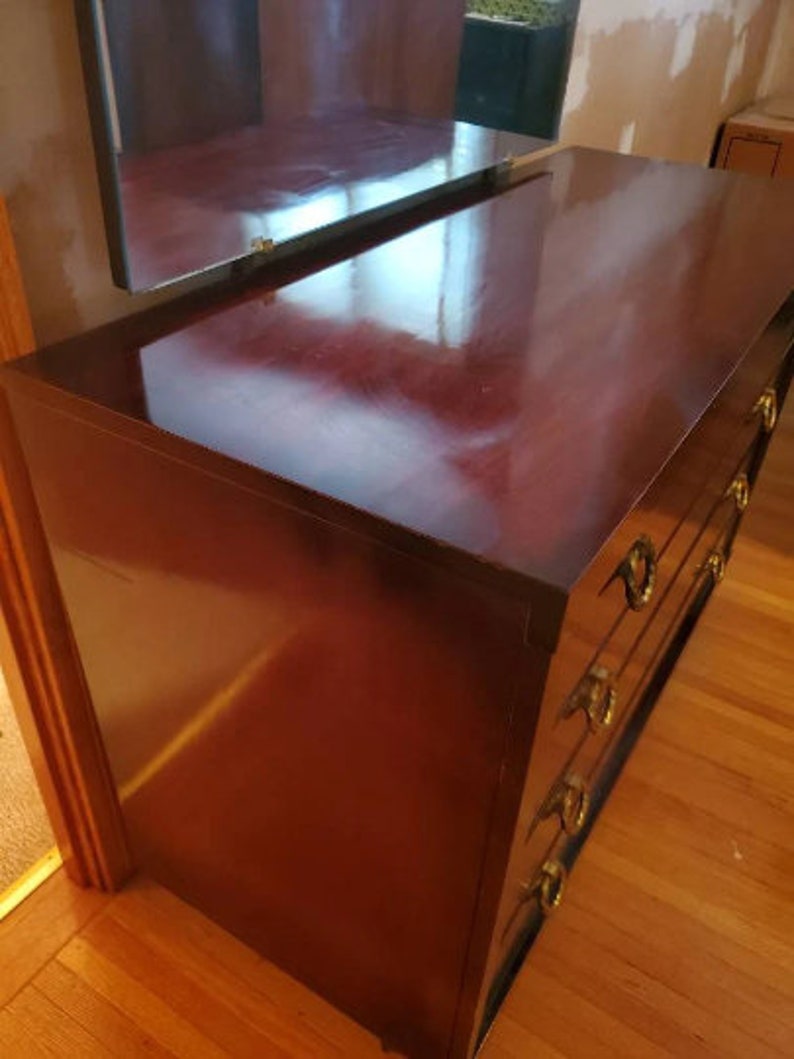 Dixie Mahogany Twin Bedroom Suite local Pickup Only Etsy