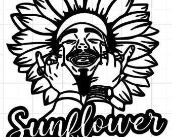 Post Malone Sunflower Etsy