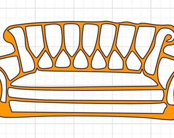 Free Free 50 Central Perk Couch Svg Friends Sofa Vector SVG PNG EPS DXF File