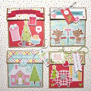 Christmas Gift Card Holders • Gift Card Envelopes • Stocking Stuffer • Christmas Card • Last Minute Gift Idea • Gift Wrapping