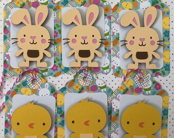 Easter Basket Tags • Easter Gift Tags • Easter Favor Tags • Bunny Tag • Chick Tag • Kid's Easter Tag