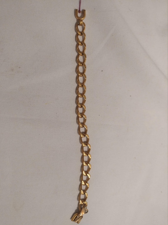 FREE SHIPPING- Gold Toned Monet Link Bracelet. 7.… - image 1