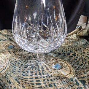 FREE SHIPPING- Waterford Lismore Balloon Style Brandy Snifter