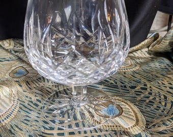 FREE SHIPPING- Waterford Lismore Balloon Style Brandy Snifter