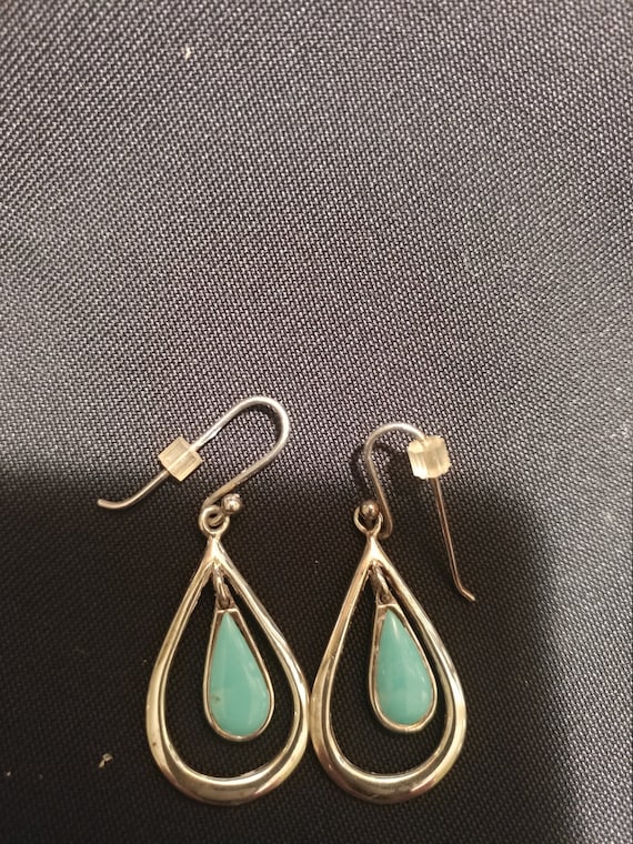 2 Paires De Boucles D'oreilles Pierced Southwest Style - Argenté - Occasion