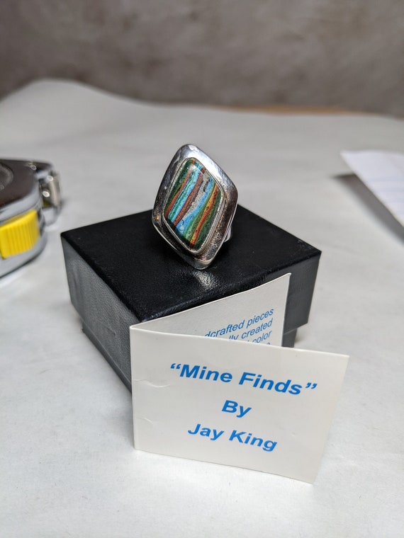 FREE SHIPPING- Vintage Mine Finds by Jay King 925… - image 1