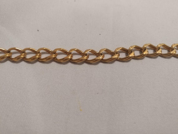 FREE SHIPPING- Gold Toned Monet Link Bracelet. 7.… - image 3