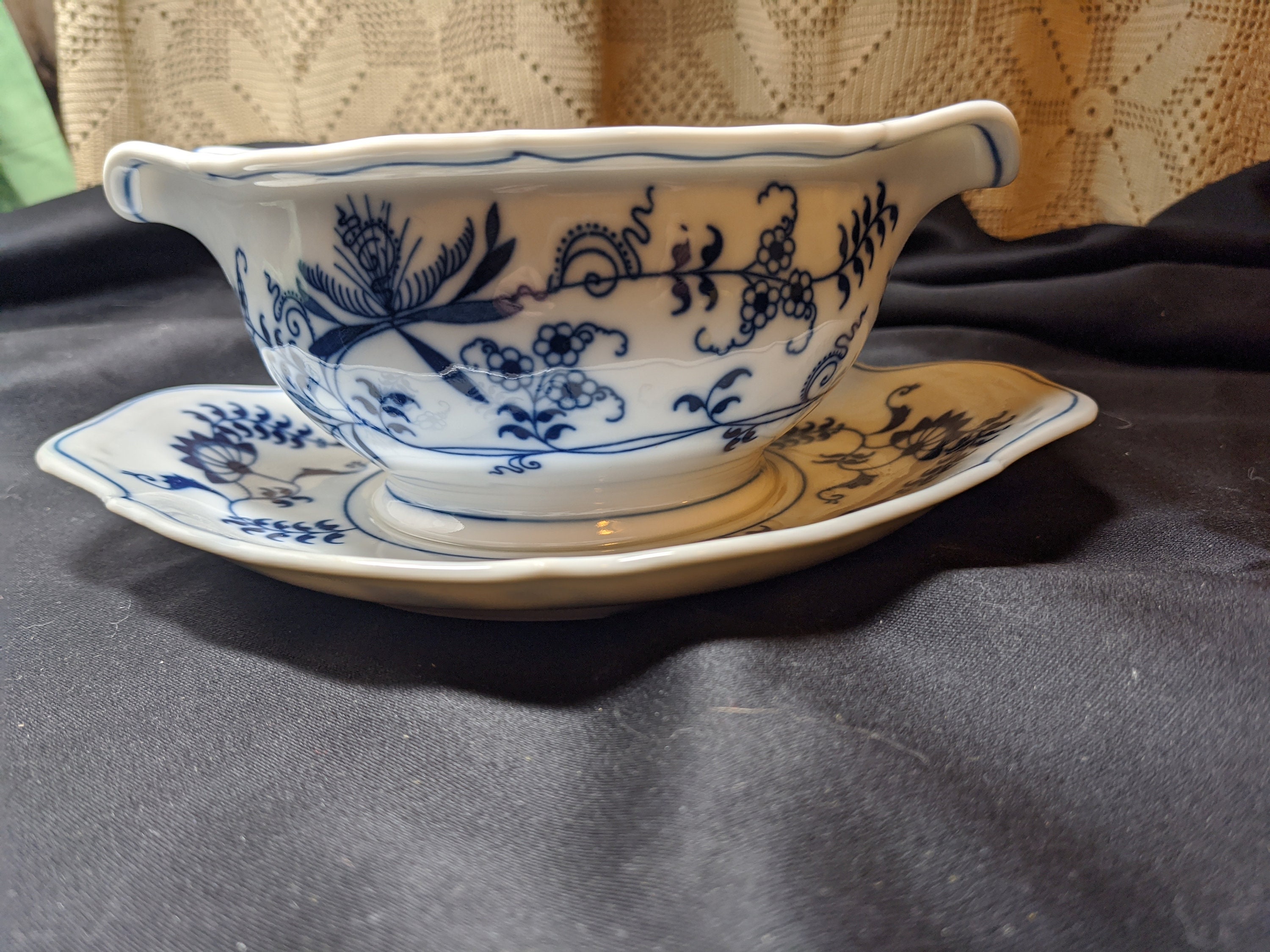 Blue Danube Gravy Boat - Etsy