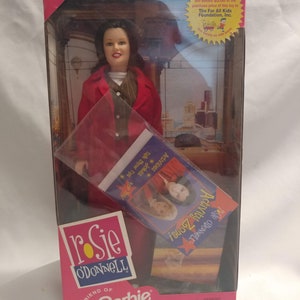 FREE SHIPPING 1999 Friends of Barbie Collection. Rosie O'Donnell Doll. Mattel 22016. New in Box. Never Opened image 2