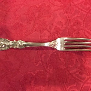 Free Shipping-Francis First-Sterling Silver- Fork
