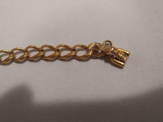 FREE SHIPPING- Gold Toned Monet Link Bracelet. 7.… - image 2