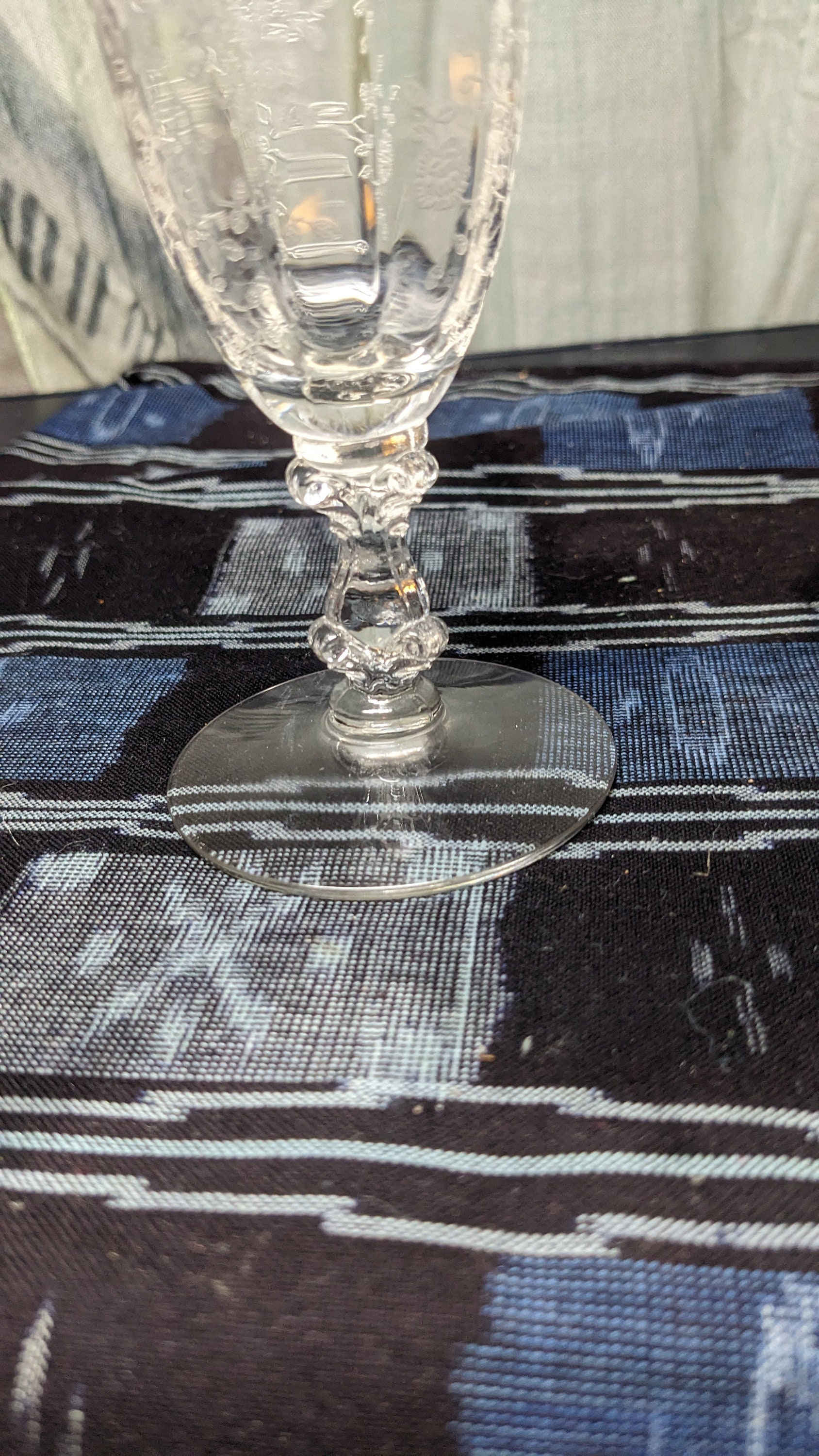 FREE SHIPPING- Vintage Rose Point Juice Glass by Cambridge FREE SHIPPING- Vintage Rose Point Juice Glass by Cambridge