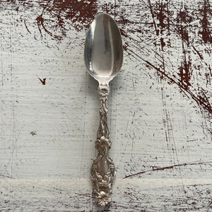 FREE SHIPPING-Sterling Silver-Whiting/Gorham-Lily-6 Inch Spoon