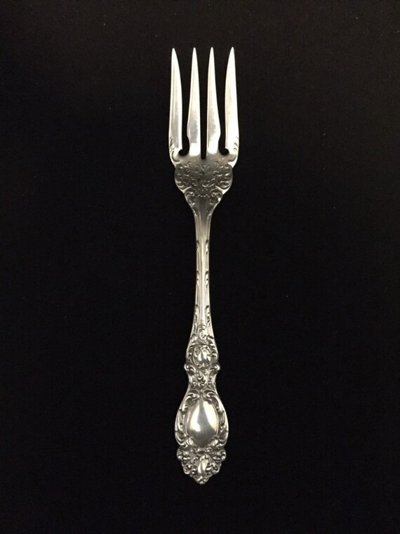 S LUCERNE-WALLACE STERLING SALAD FORK