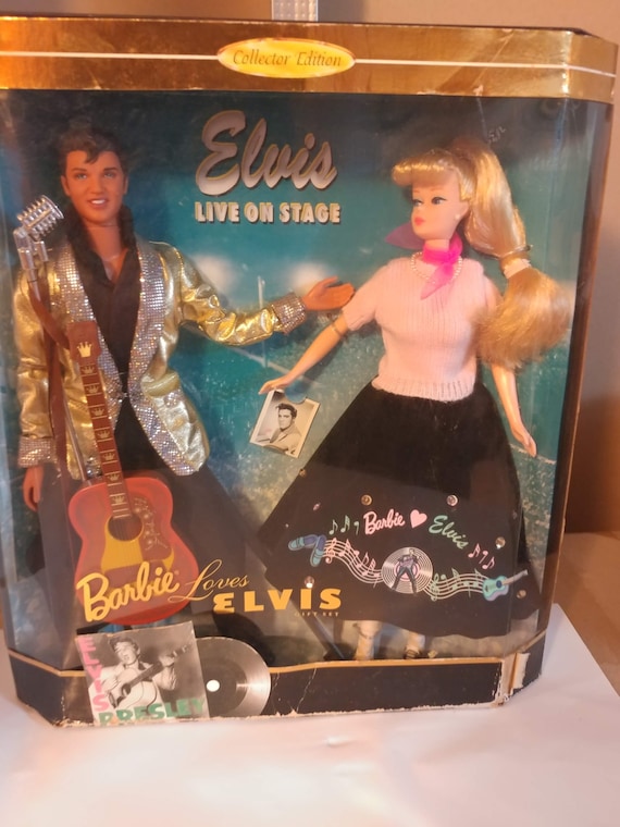 elvis presley barbie doll value